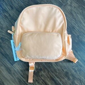 Stoney Clover Lane Classic Nylon Mini Backpack Peach